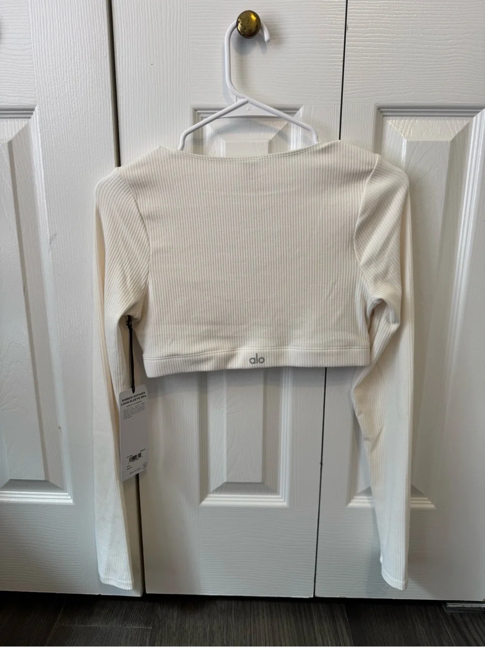 Alo ribbed defined long sleeve bra